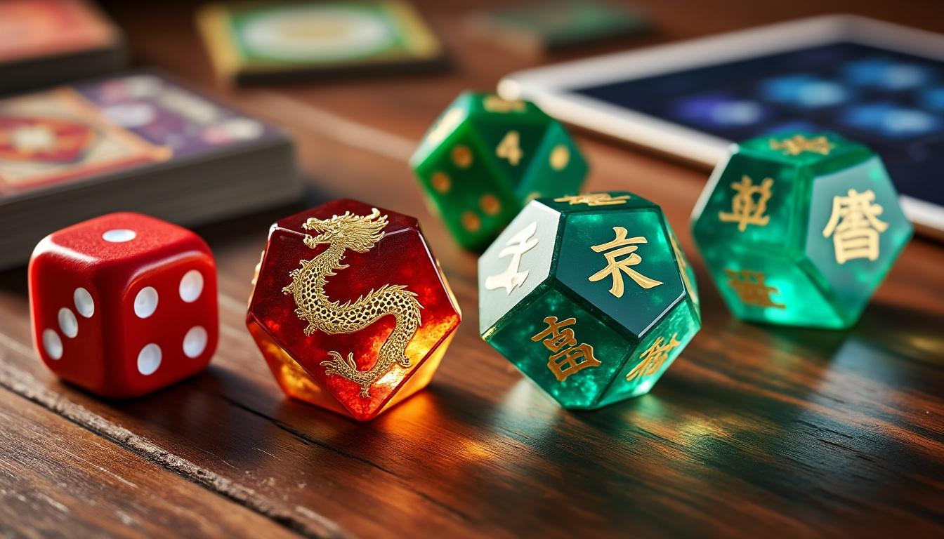 découvrez comment les dés chinois connaissent un renouveau en occident et redéfinissent le paysage ludique grâce à leur histoire unique et leurs symboles riches.