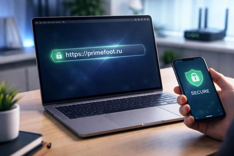 Comment se connecter à la nouvelle adresse de primefoot.ru en toute sécurité
